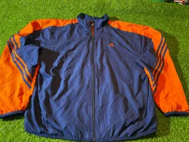 Adidas 3 Stripes Sports XL Extra Large Mans Breathable Lined Coat / Jacket