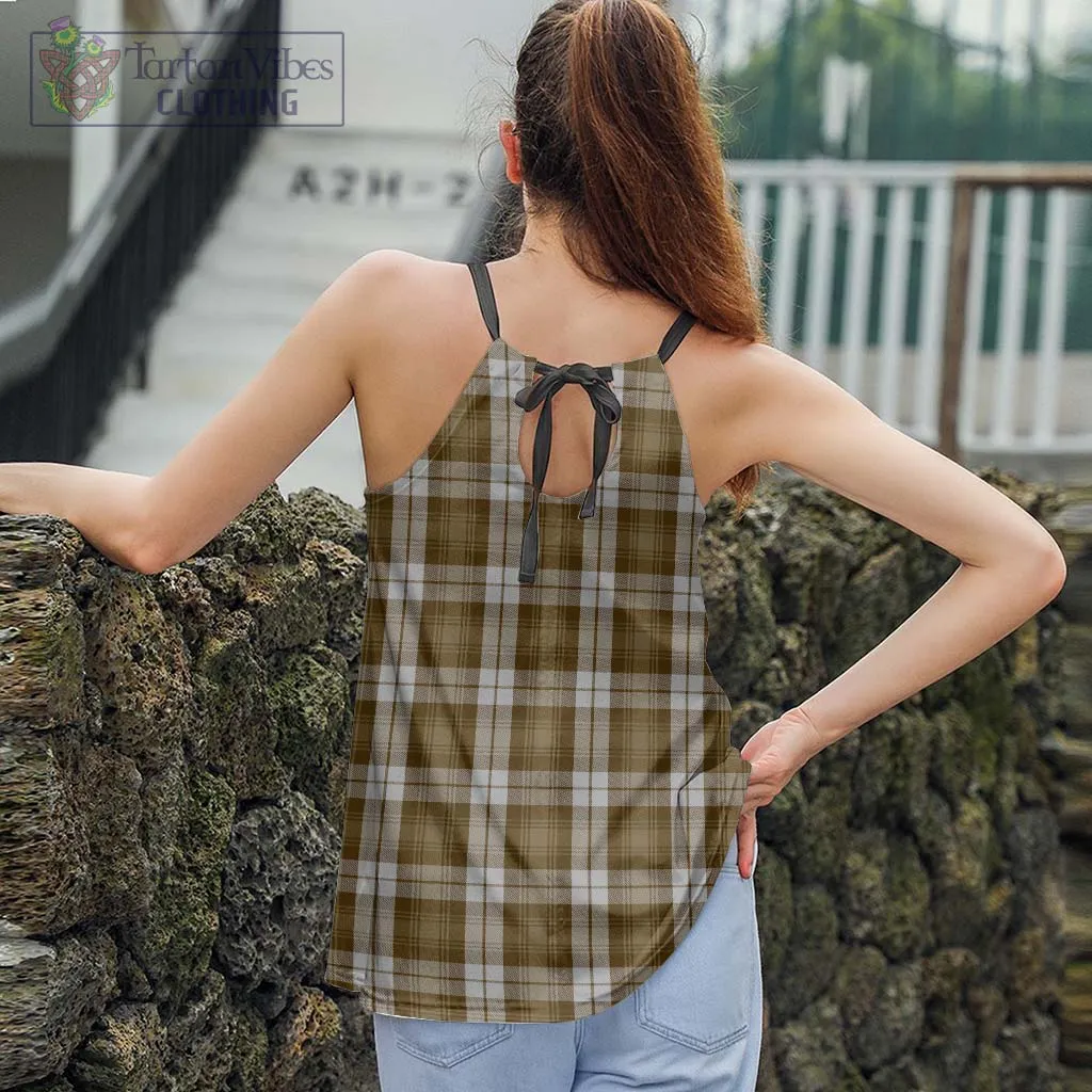 Baillie Dress Tartan Loose Halter Neck Camisole