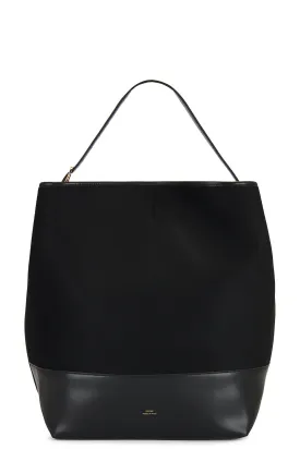 Belted Double Tote Bag