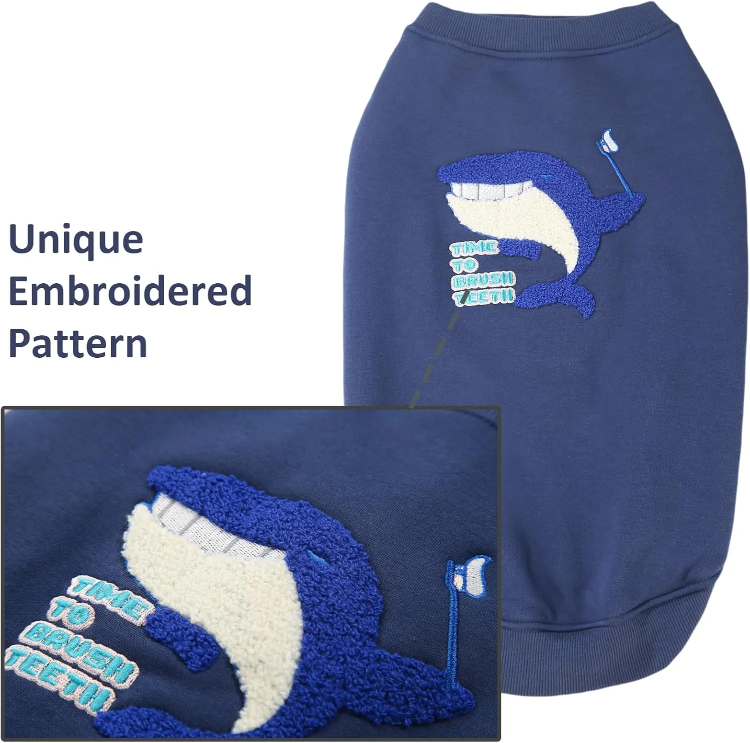 Big/Little Dog Clothes, Stretchy and Comfortable Hooded & Non-Hooded Dog T-Shirt