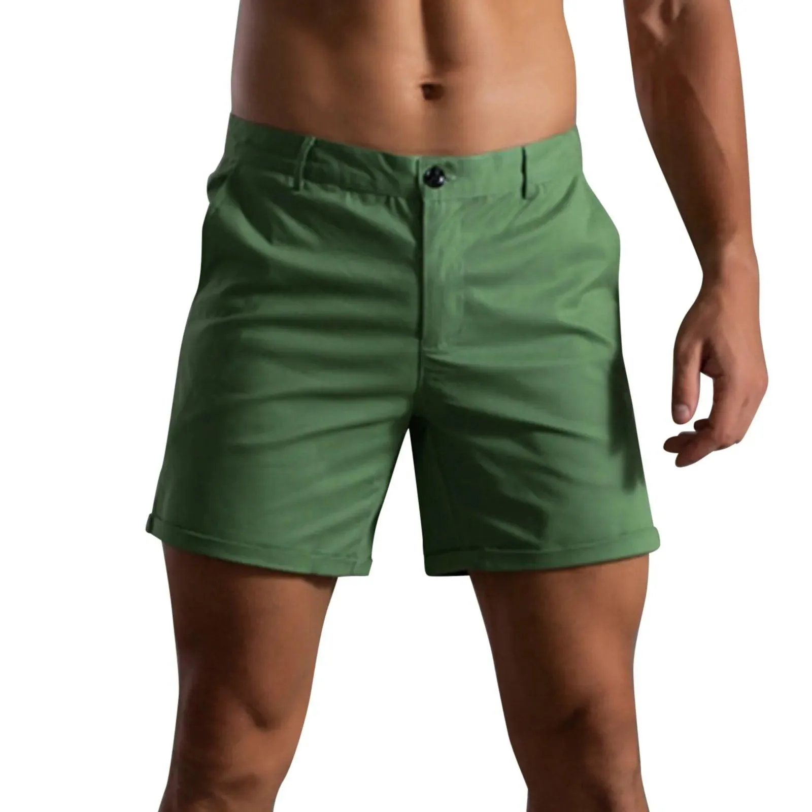 Breathable Surf Quick Drying Casual Shorts Pocket Drawstring Loose Casual Straight Shorts Pockets Basic Solid Color Pants