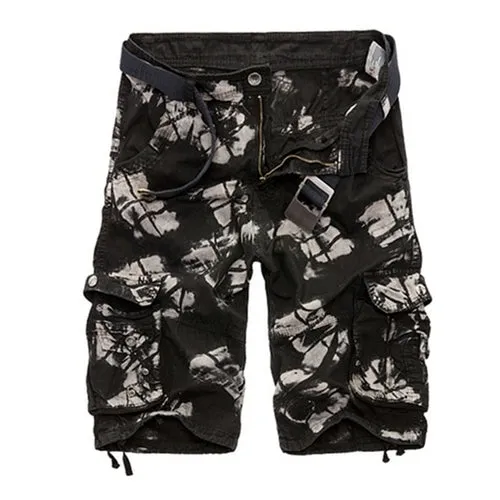 Cargo Shorts Men Cool Camouflage Summer Hot Sale Cotton Casual Men