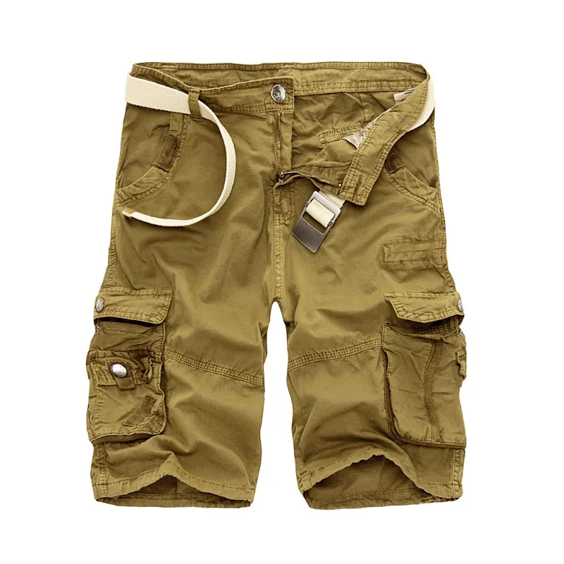 Cargo Shorts Men Cool Camouflage Summer Hot Sale Cotton Casual Men
