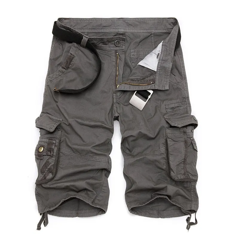 Cargo Shorts Men Cool Camouflage Summer Hot Sale Cotton Casual Men