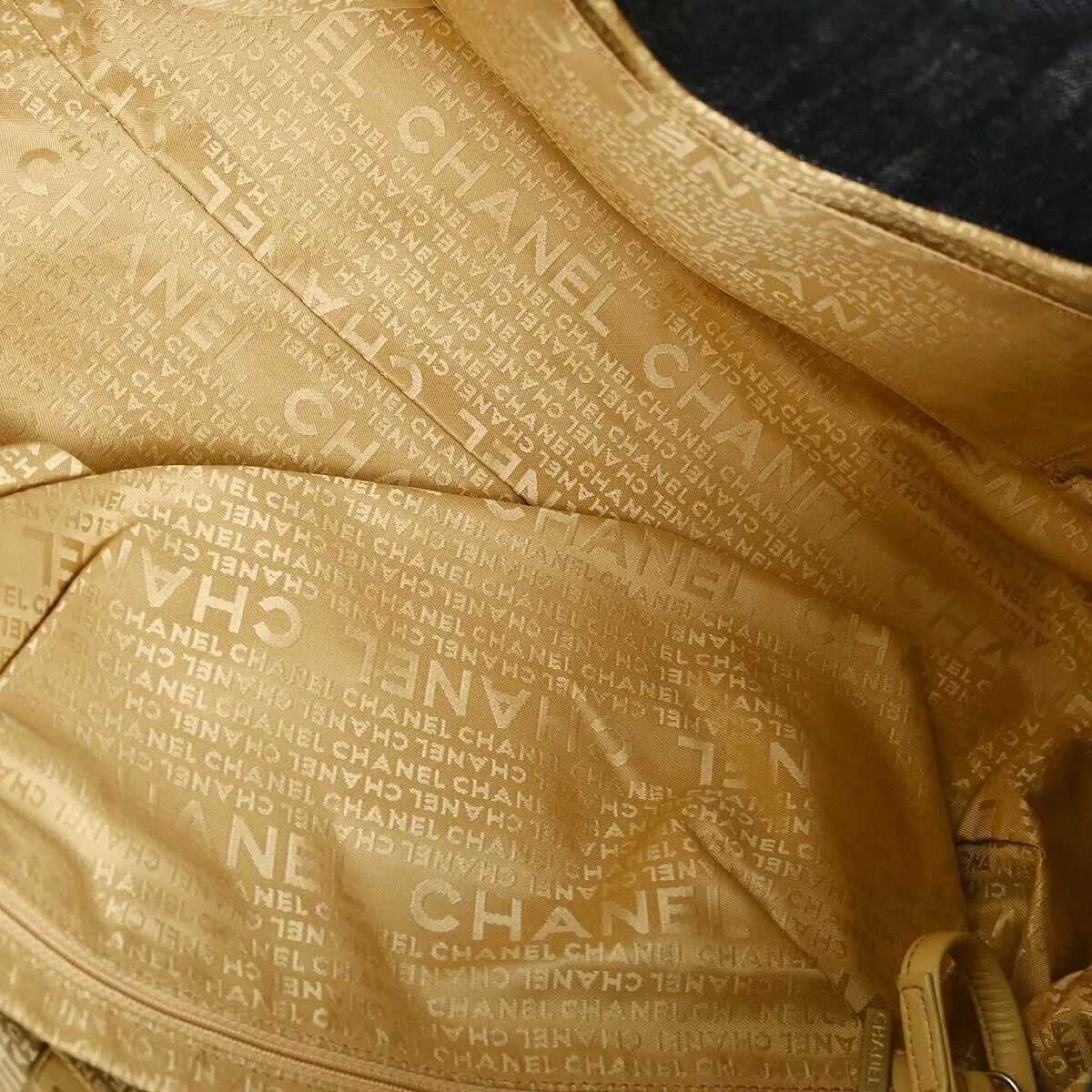 Chanel Blue Denim Coco Cabas Tote
