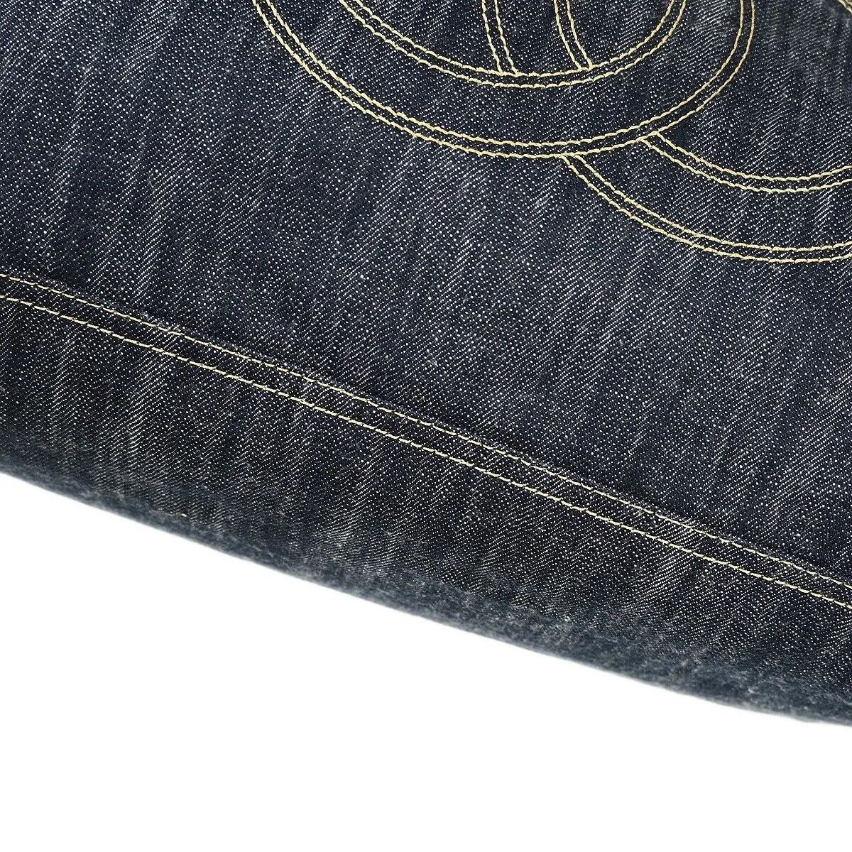 Chanel Blue Denim Coco Cabas Tote