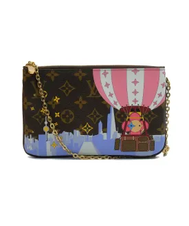 Louis Vuitton Double Zip Pochette Limited Edition RJC2144