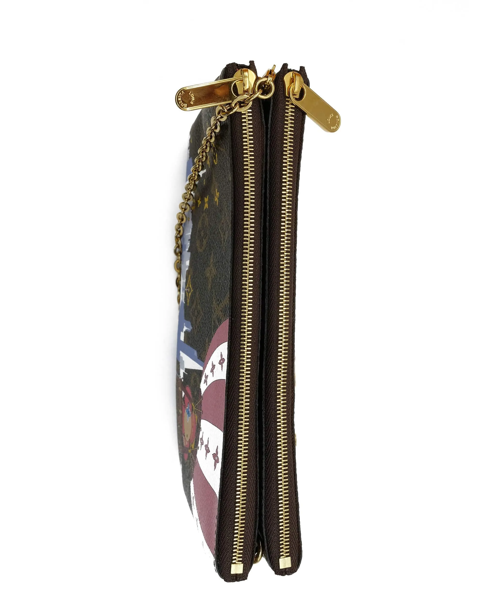 Louis Vuitton Double Zip Pochette Limited Edition RJC2144