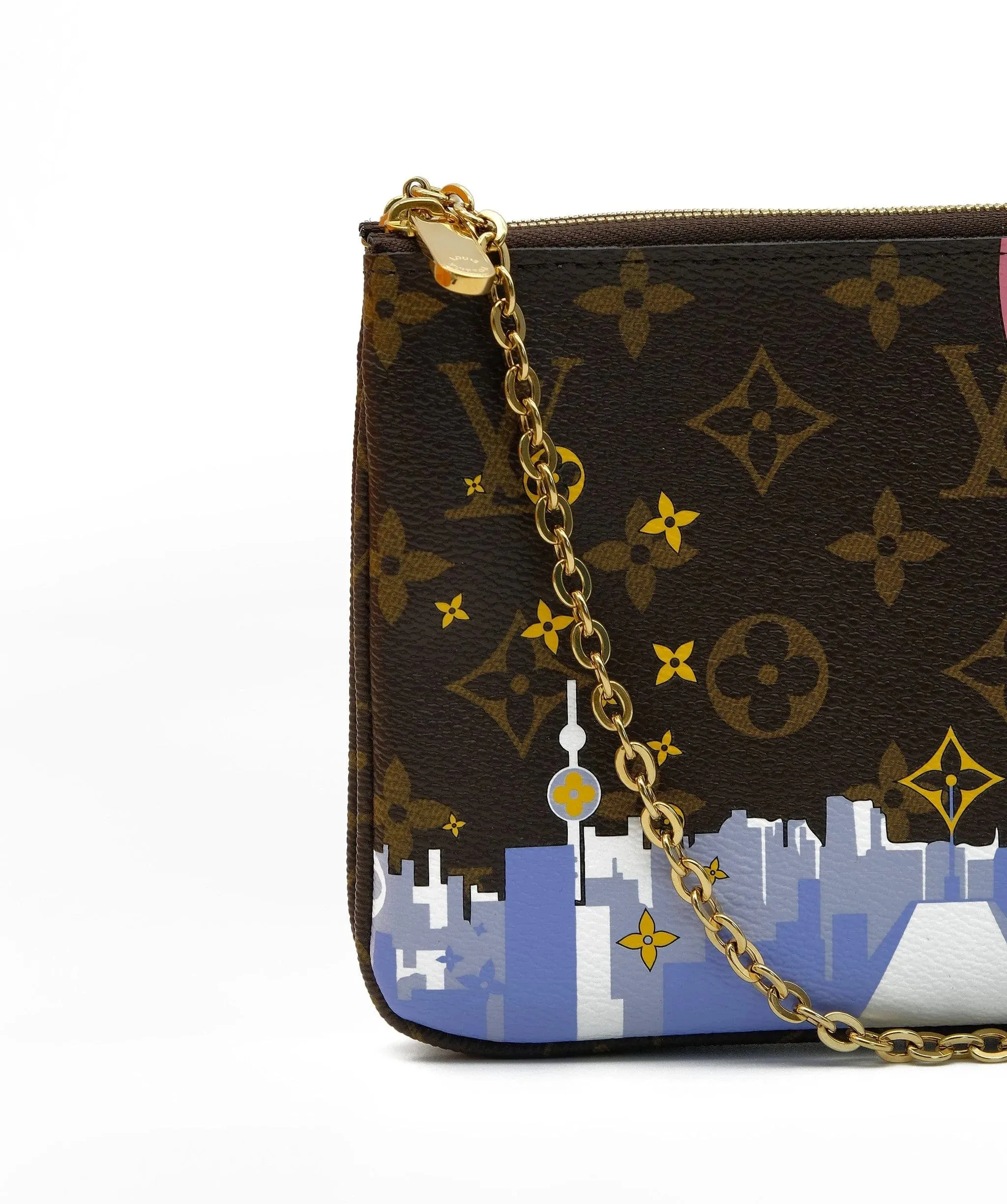 Louis Vuitton Double Zip Pochette Limited Edition RJC2144