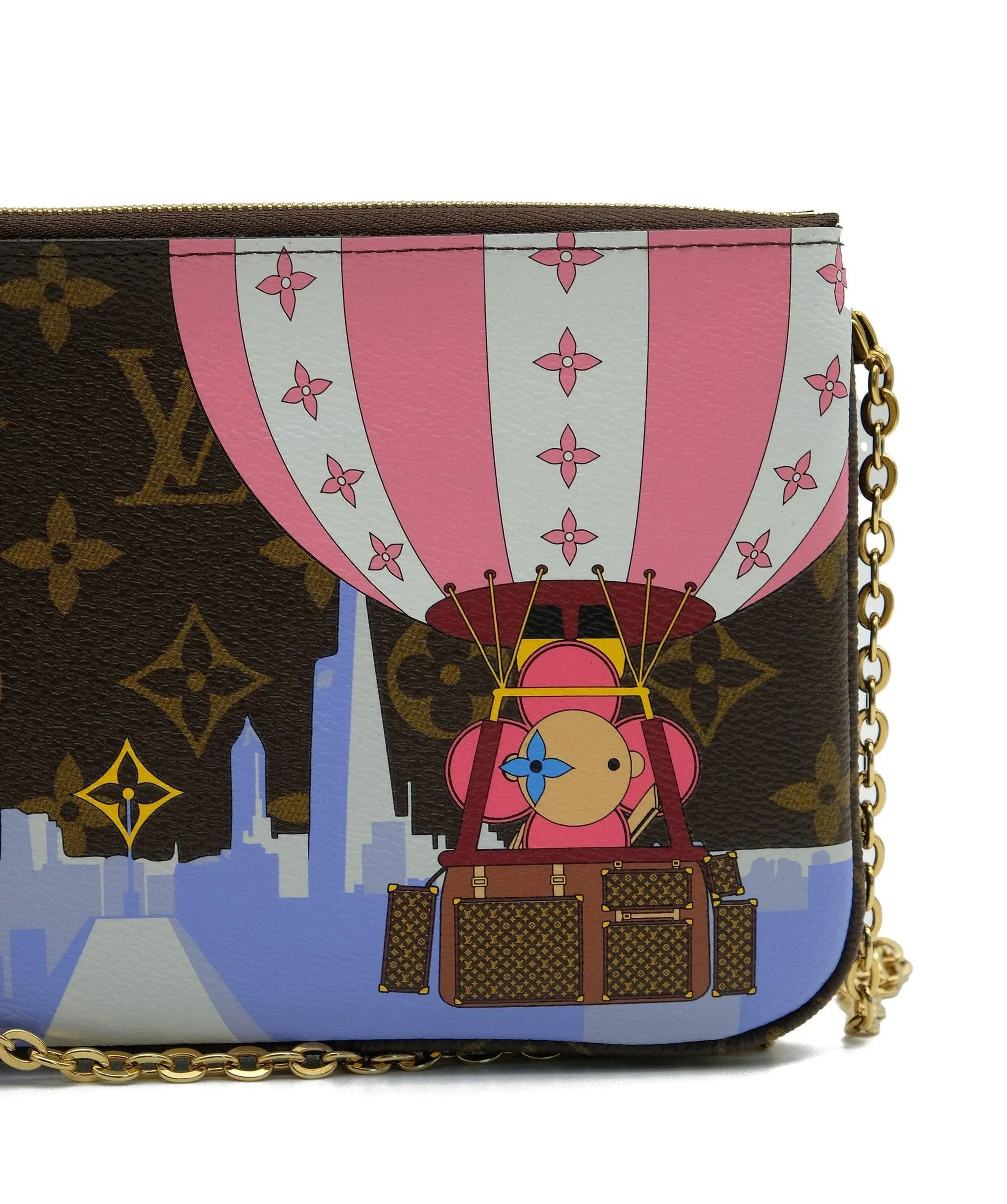 Louis Vuitton Double Zip Pochette Limited Edition RJC2144