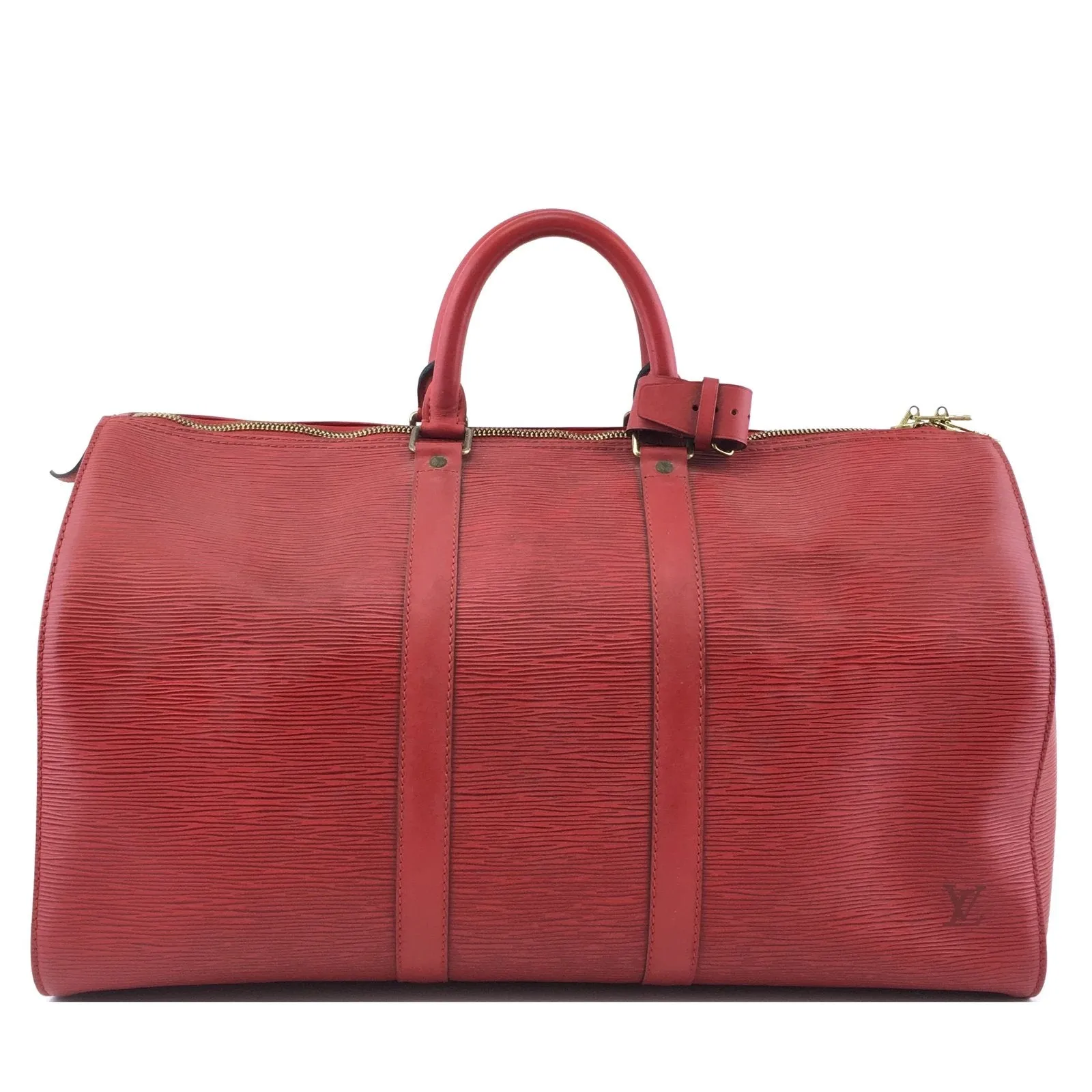 Louis Vuitton EPI Leather Keepall 45 Duffle Bag