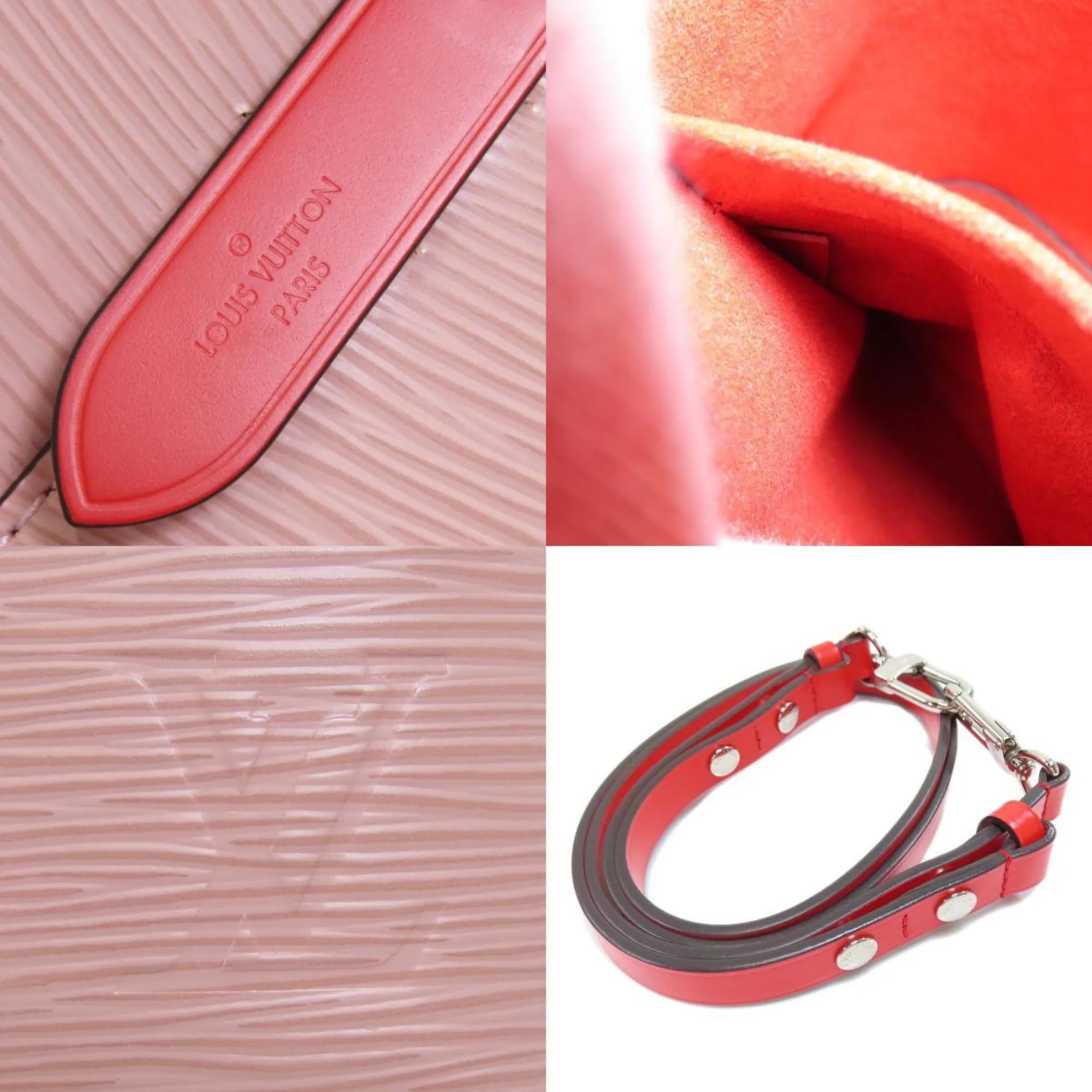 LOUIS VUITTON M54370 Neonoe Epi Handbag Leather Ladies
