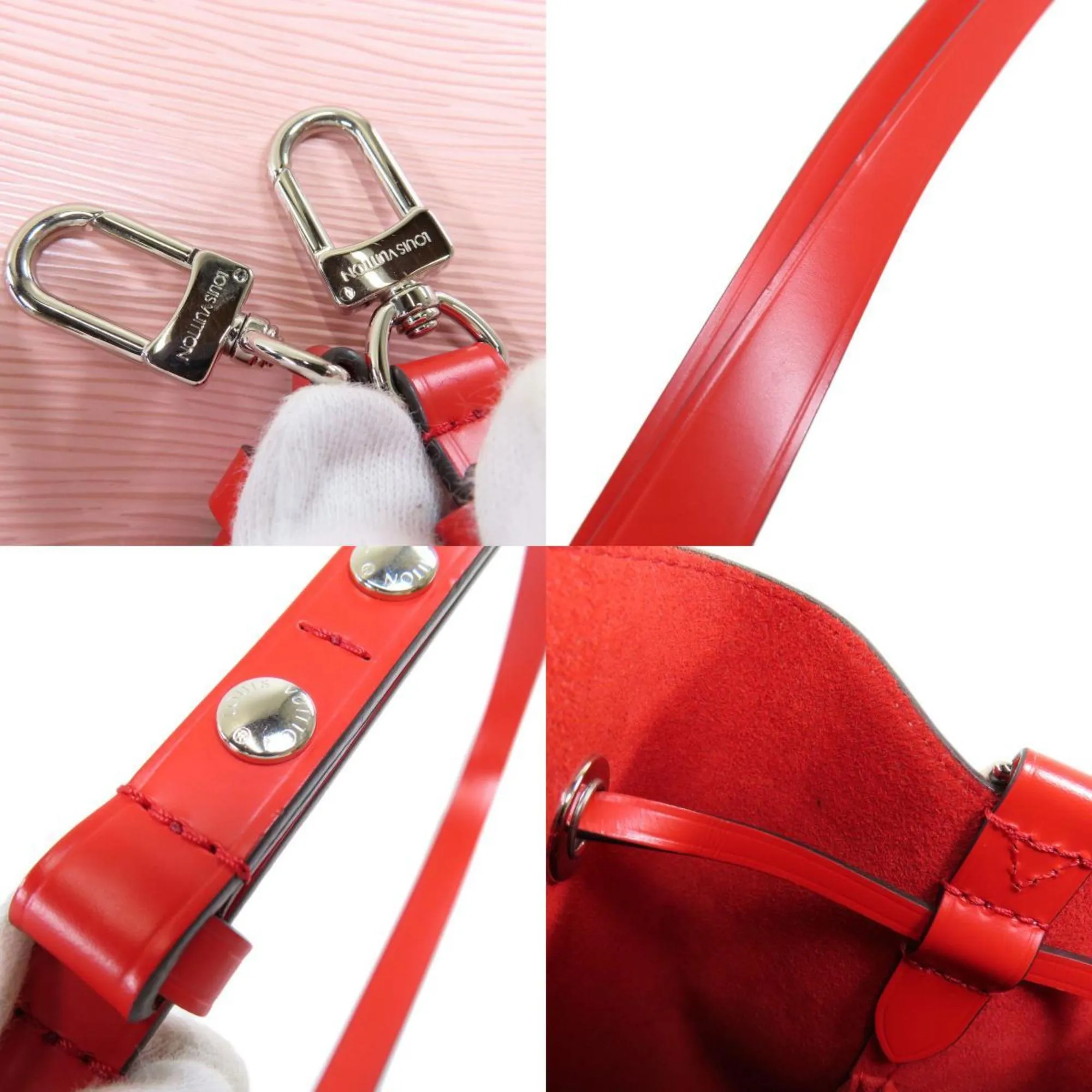 LOUIS VUITTON M54370 Neonoe Epi Handbag Leather Ladies