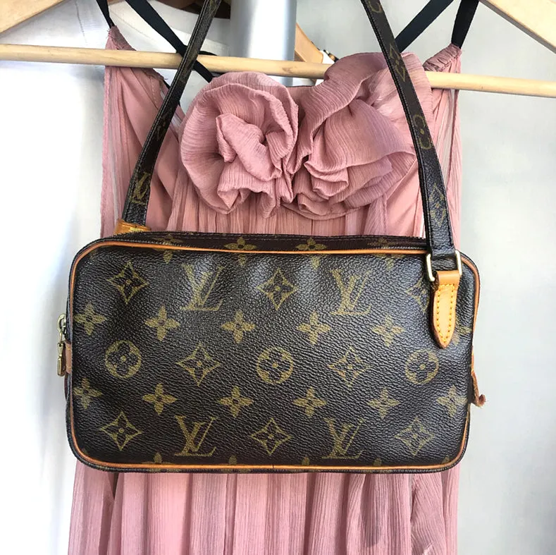 Louis Vuitton Marly Bandouliere Monogram Crossbody Bag