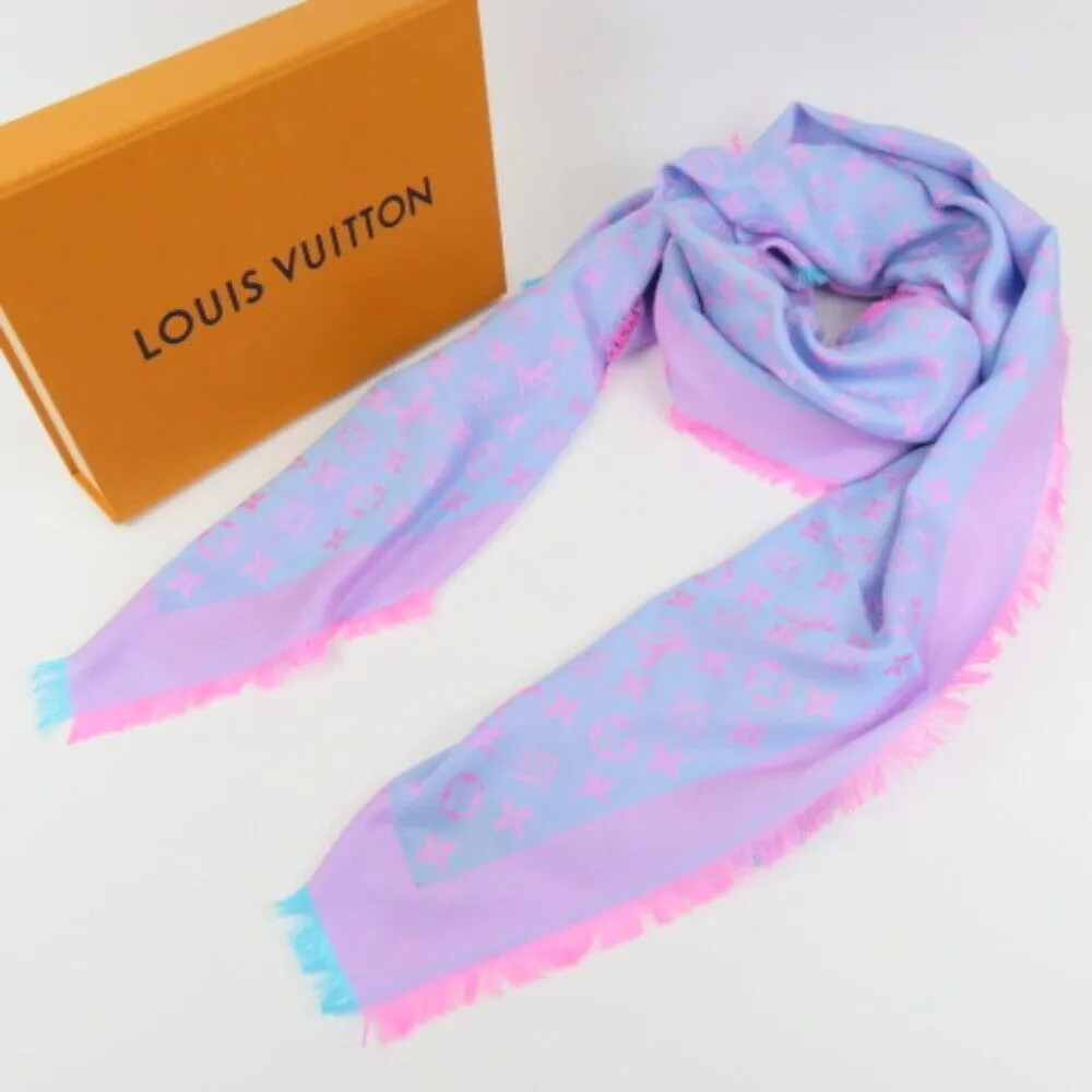 LOUIS VUITTON MONOGRAM SCARF SHAWL