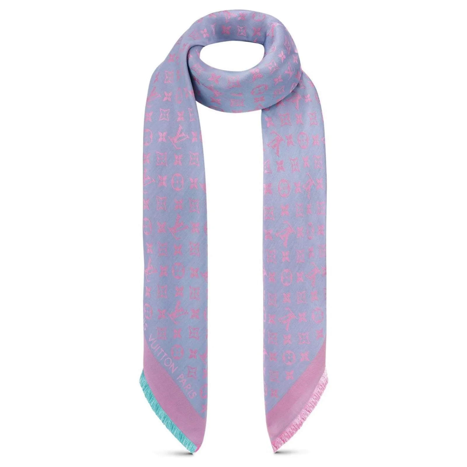 LOUIS VUITTON MONOGRAM SCARF SHAWL