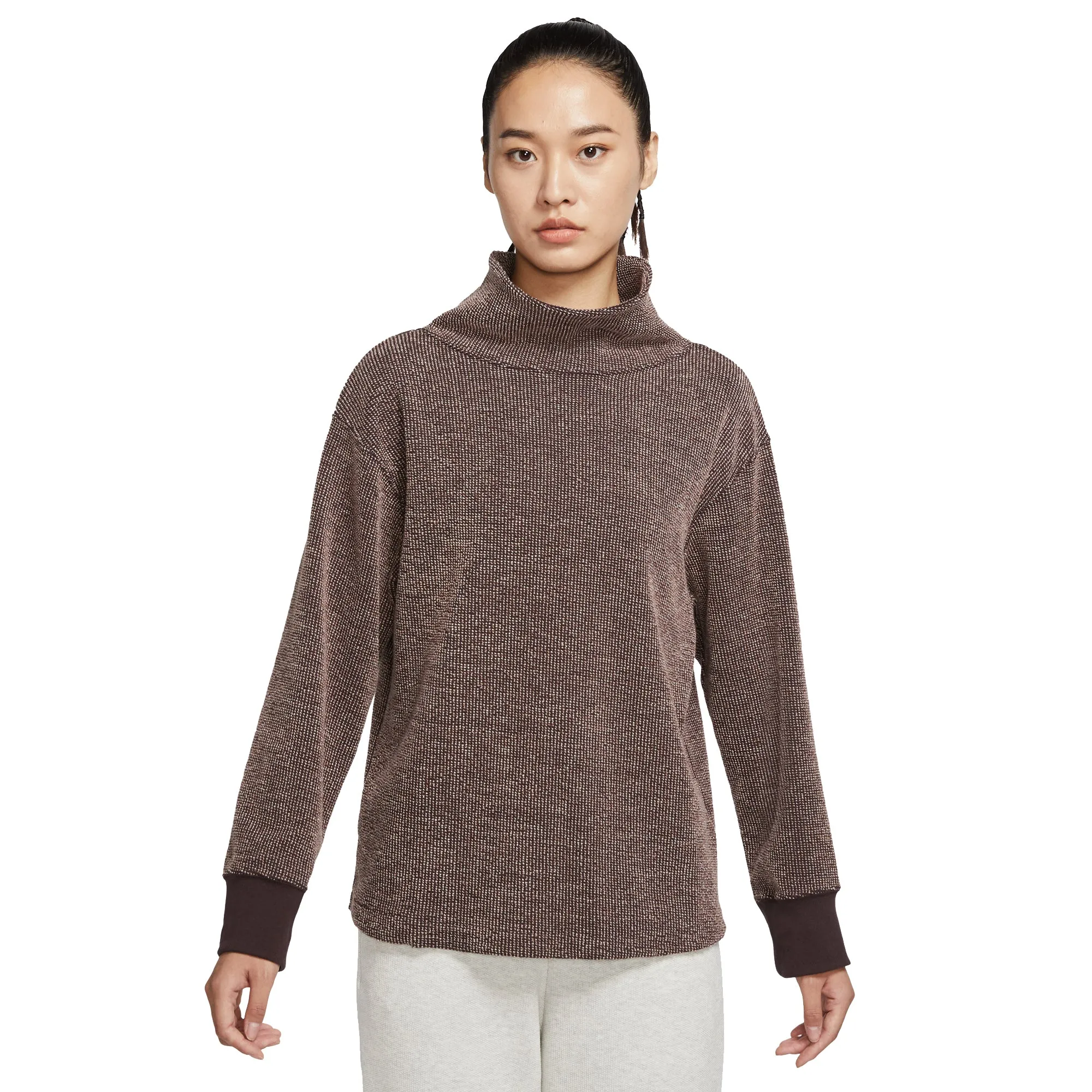 Nike Yoga Luxe Textured Womens Training Shirt