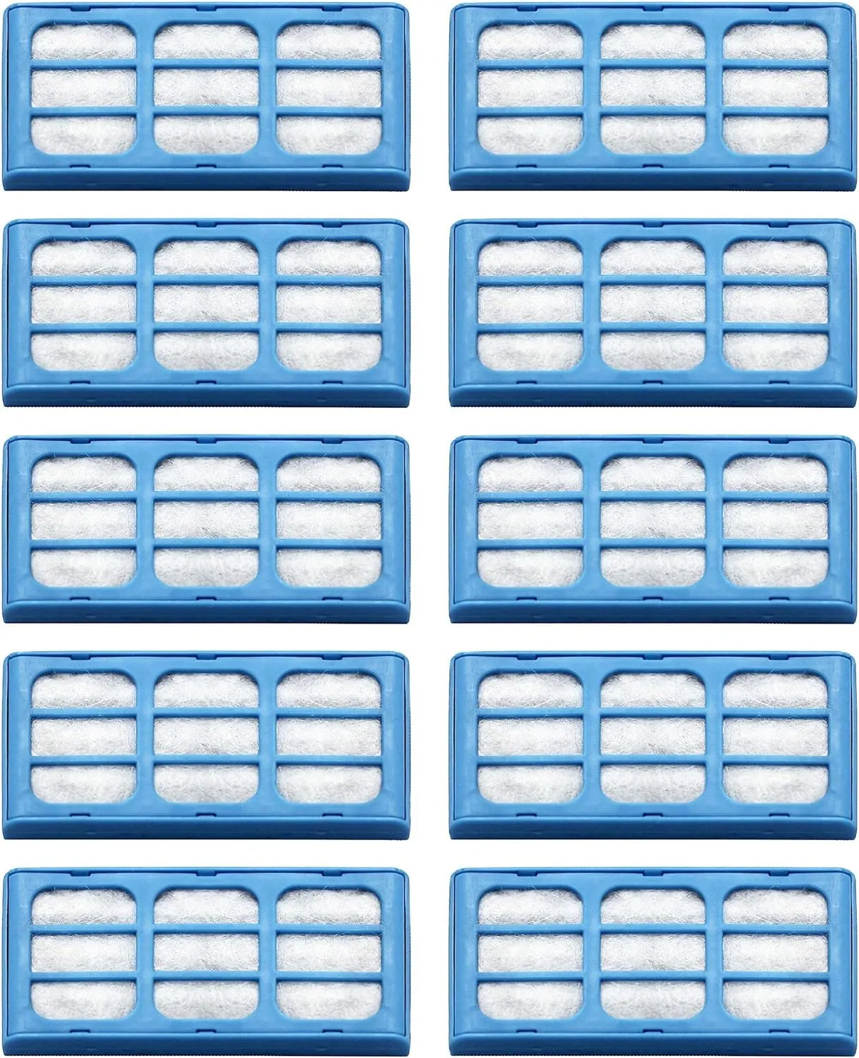 Replacement Water Filter Cartridges for Cat Mate & Dog Mate Fountains, Pack of 10