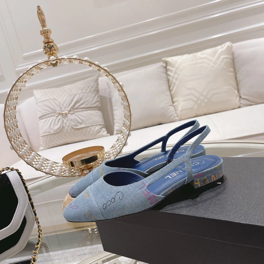 SE884 CC Sling-back Shoes / Size4-11