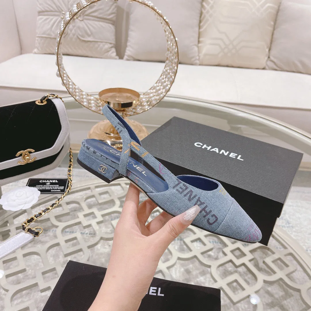SE884 CC Sling-back Shoes / Size4-11