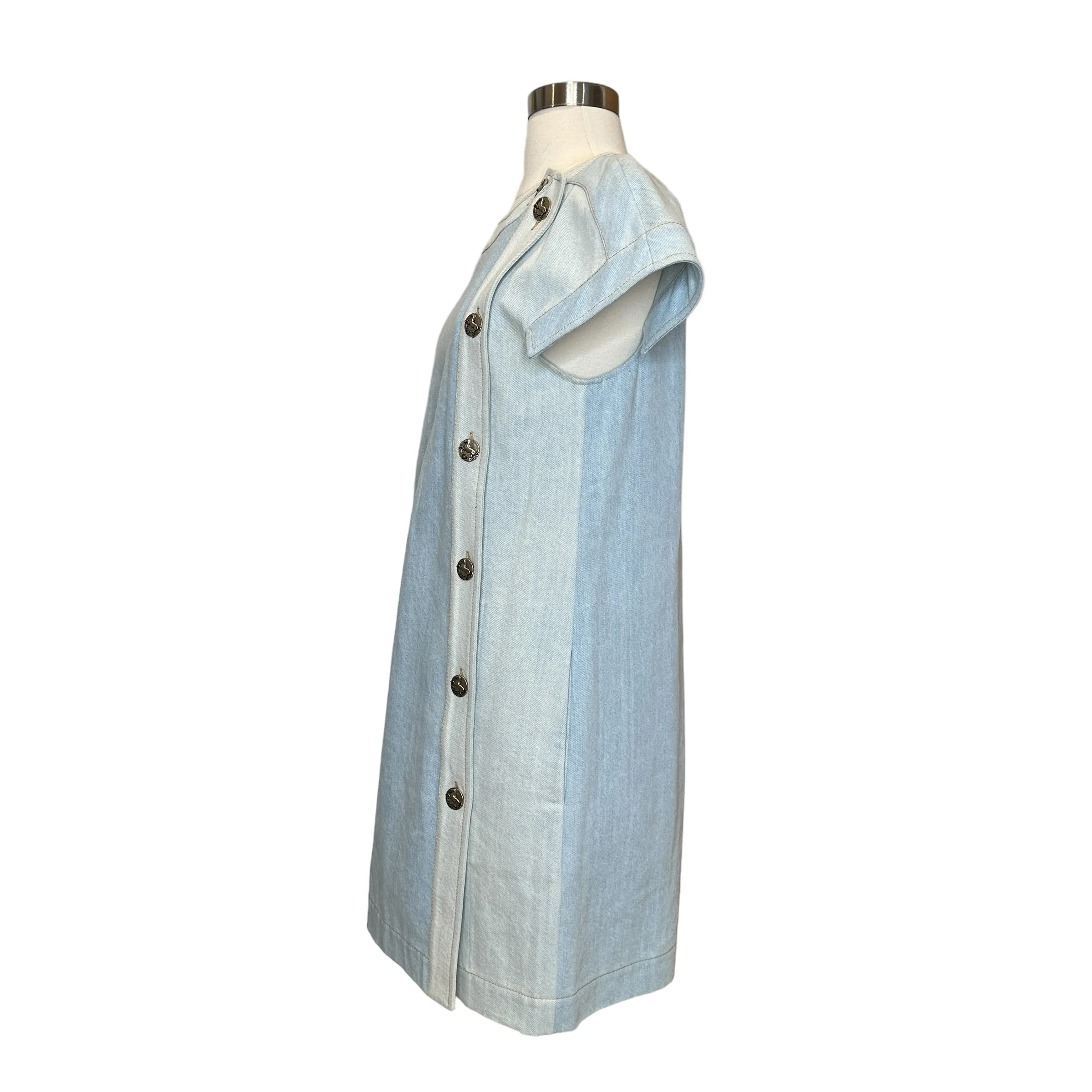 Short Denim Dress - M/L