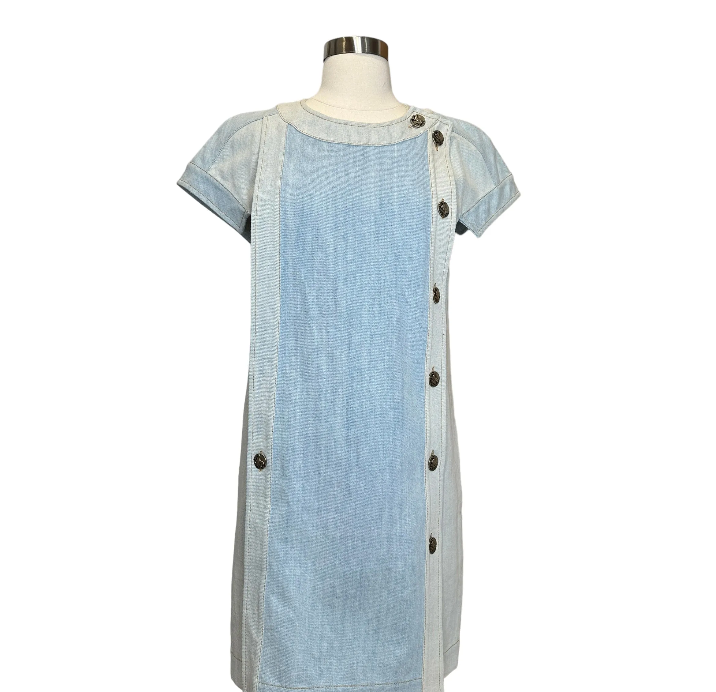 Short Denim Dress - M/L