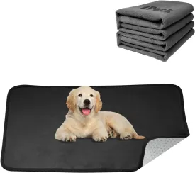 Storystore Reusable Pee Pads for Dogs, Washable, Anti-Slip and Fast Absorbent Dog Mat 2 Pack - Whelping Pad for Training, Puppy Playpen for Incontinence, Housebreak, Crate(18"*24")