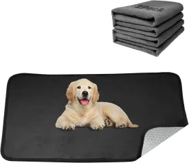 Storystore Reusable Pee Pads for Dogs, Washable, Anti-Slip and Fast Absorbent Dog Mat 2 Pack - Whelping Pad for Training, Puppy Playpen for Incontinence, Housebreak, Crate(36"*48")