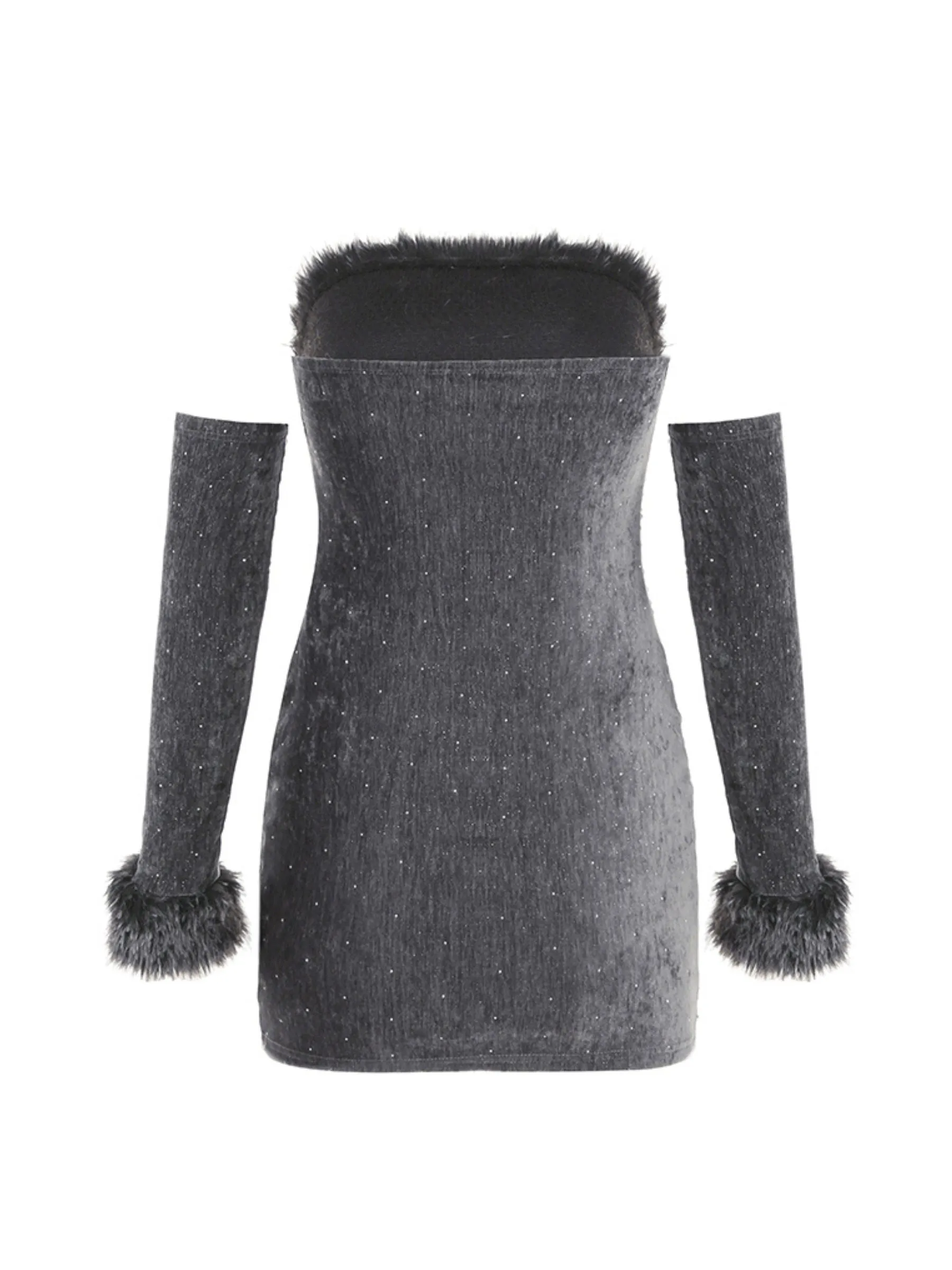 Vvsha Laynie Patchwork Tube Top Dress