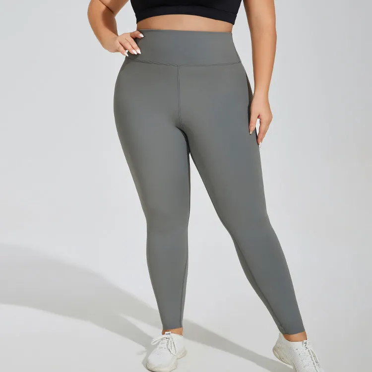 Wholesale Large Size Yoga Pants High Waist Hip Lifting Seamless Cloud Sense Women's Fitness Sports Pants
