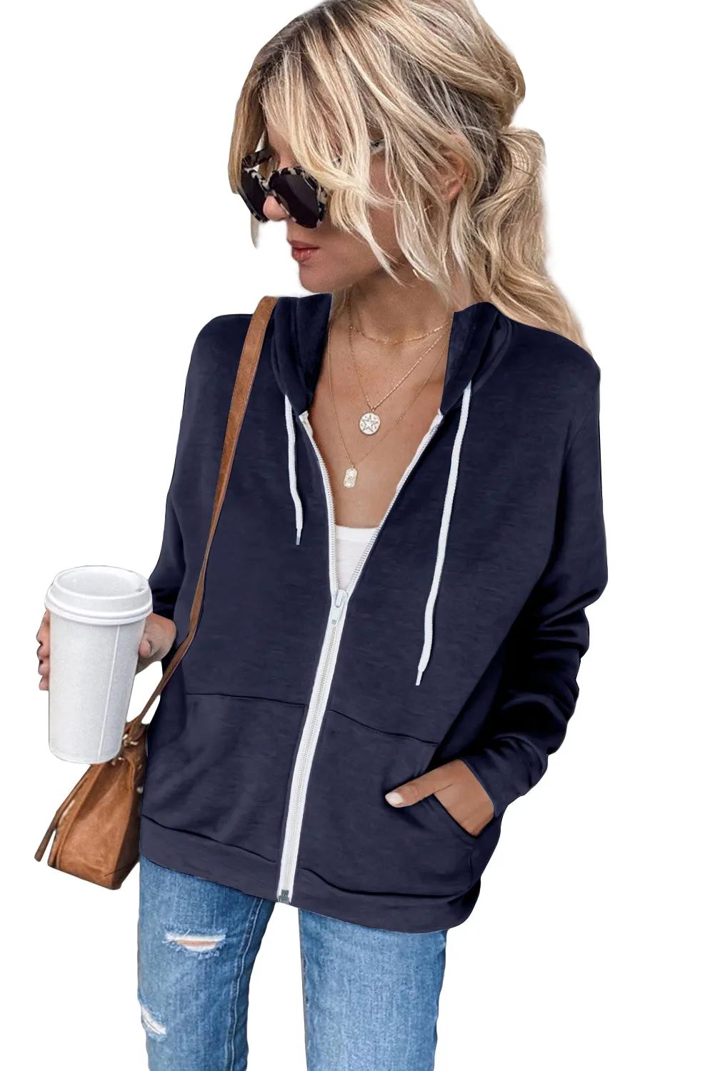 Women's Lightweight Zip Up Jacket
