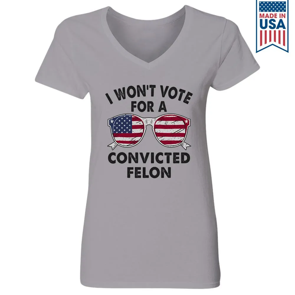Women's V-neck T-shirt TSVW605
