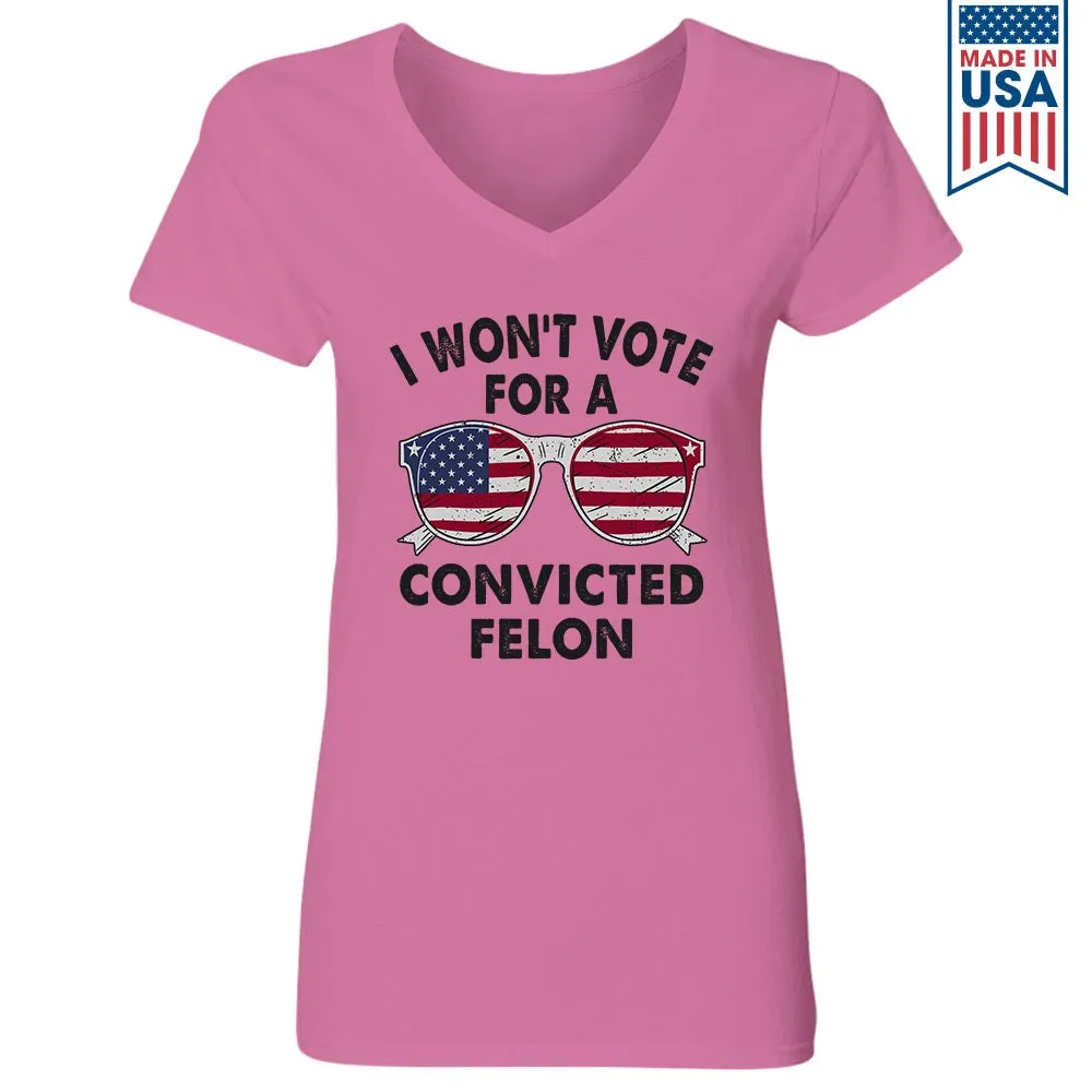 Women's V-neck T-shirt TSVW605