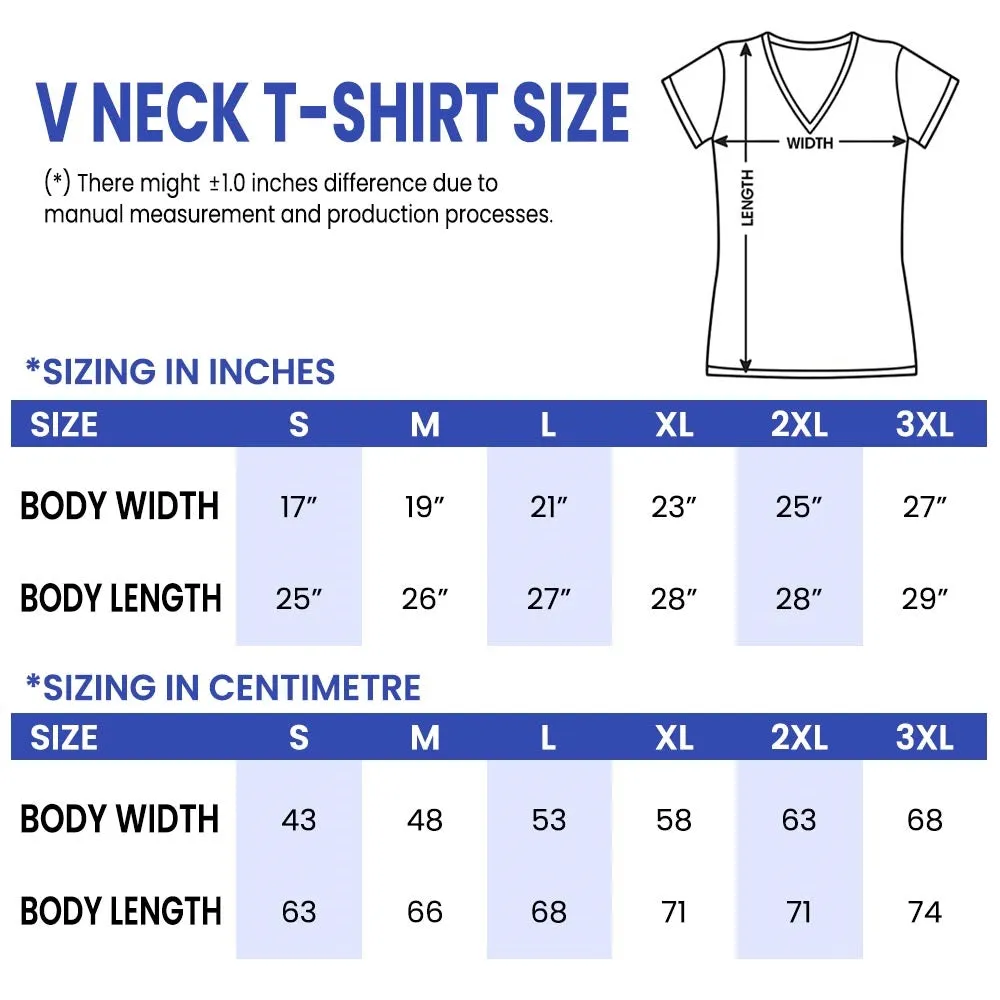 Women's V-neck T-shirt TSVW701